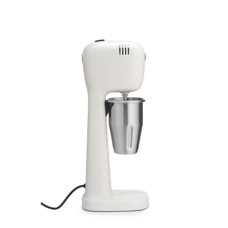 Mixeur &agrave; Milkshake Professionnel Design Bronwasser, 400W, Blanc - Hendi