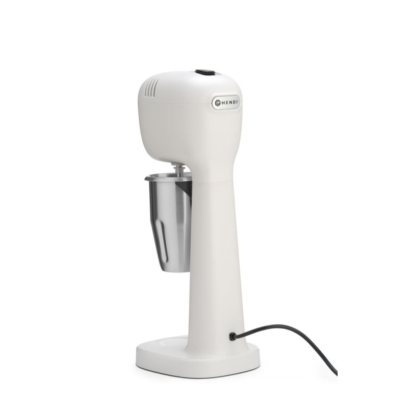 Mixeur &agrave; Milkshake Professionnel Design Bronwasser, 400W, Blanc - Hendi