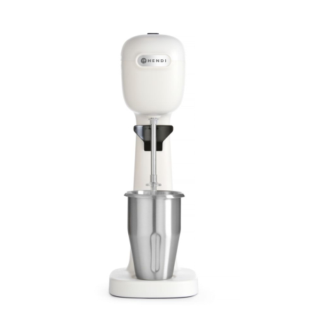 Mixeur &agrave; Milkshake Professionnel Design Bronwasser, 400W, Blanc - Hendi