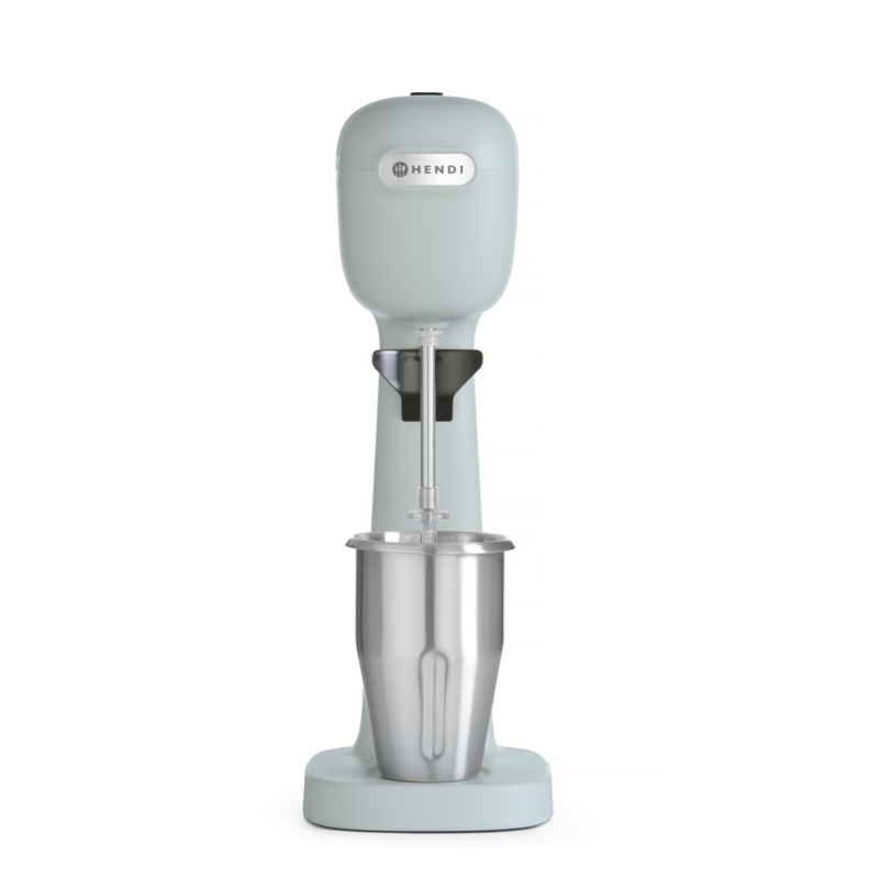 Mixeur &agrave; Milkshake Professionnel Design Robert Bronwasser, 2 Vitesses, Bleu - Hendi