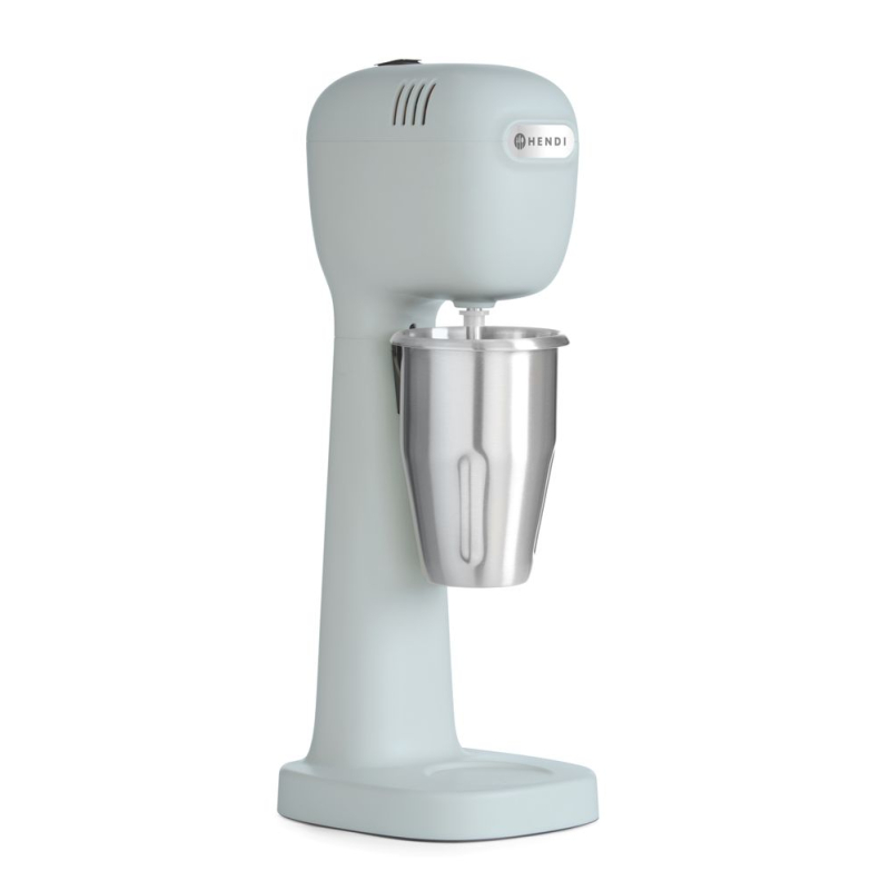 Mixeur &agrave; Milkshake Professionnel Design Robert Bronwasser, 2 Vitesses, Bleu - Hendi