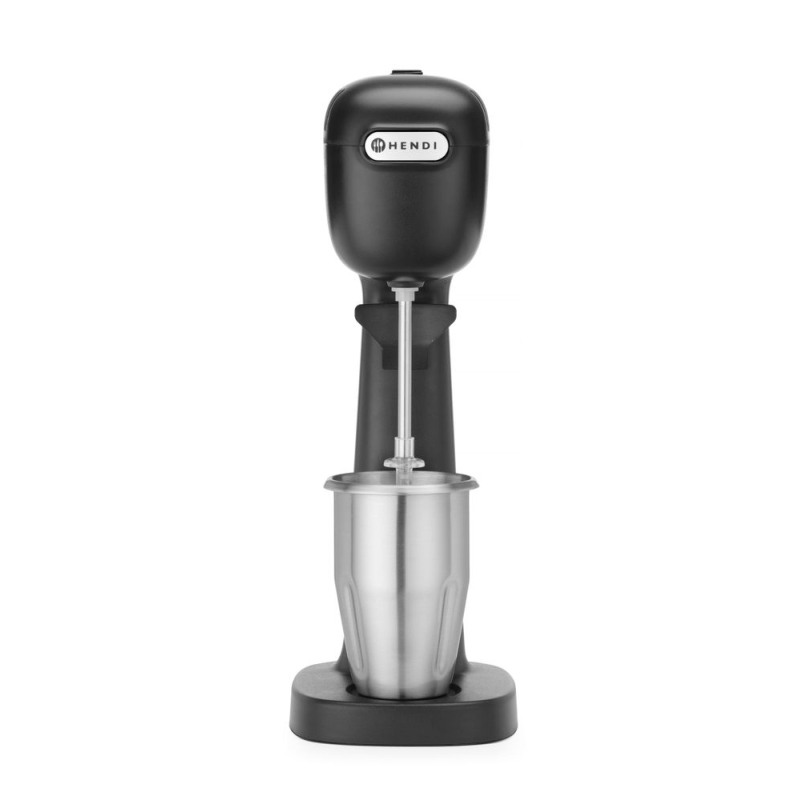 Mixeur &agrave; Milkshake Professionnel Noir 400W 2 Vitesses, Design Robert Bronwasser - Hendi