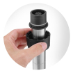 Mixeur Plongeur Professionnel &agrave; Vitesse Variable 500W, Pied 500mm, Kitchen Line - Hendi