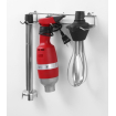 Mixeur-plongeur Professionnel Profi Line 400W &agrave; Vitesse R&eacute;glable, Set avec Support Mural - Hendi