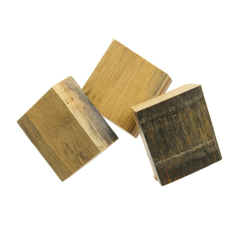 Morceaux de bois de fumage "Chunks" saveur Cognac pour Barbecue et Fours - Hendi