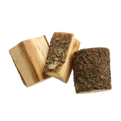 Morceaux de Bois de Fumage Amande pour Barbecue et Four &agrave; Pizza - Hendi