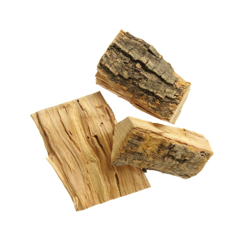 Morceaux de bois de fumage d'olivier pour barbecue et four &agrave; pizza - Hendi