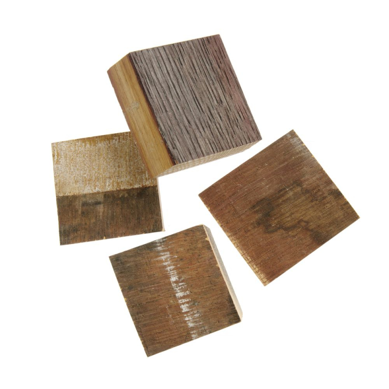 Morceaux de bois de fumage f&ucirc;ts vin rouge pour barbecue et four ext&eacute;rieur - Hendi