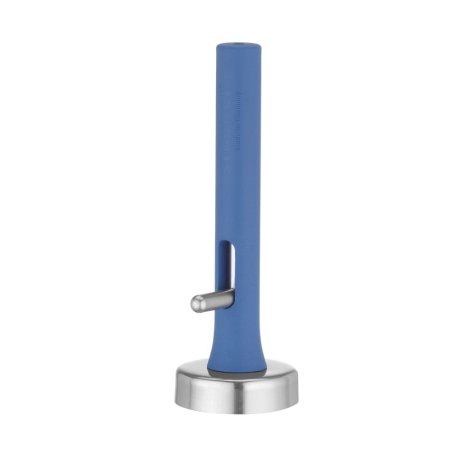 Moule &agrave; Falafel Professionnel St&ouml;ckel ⌀50x150mm, Acier Inoxydable et Nylon Bleu - Hendi