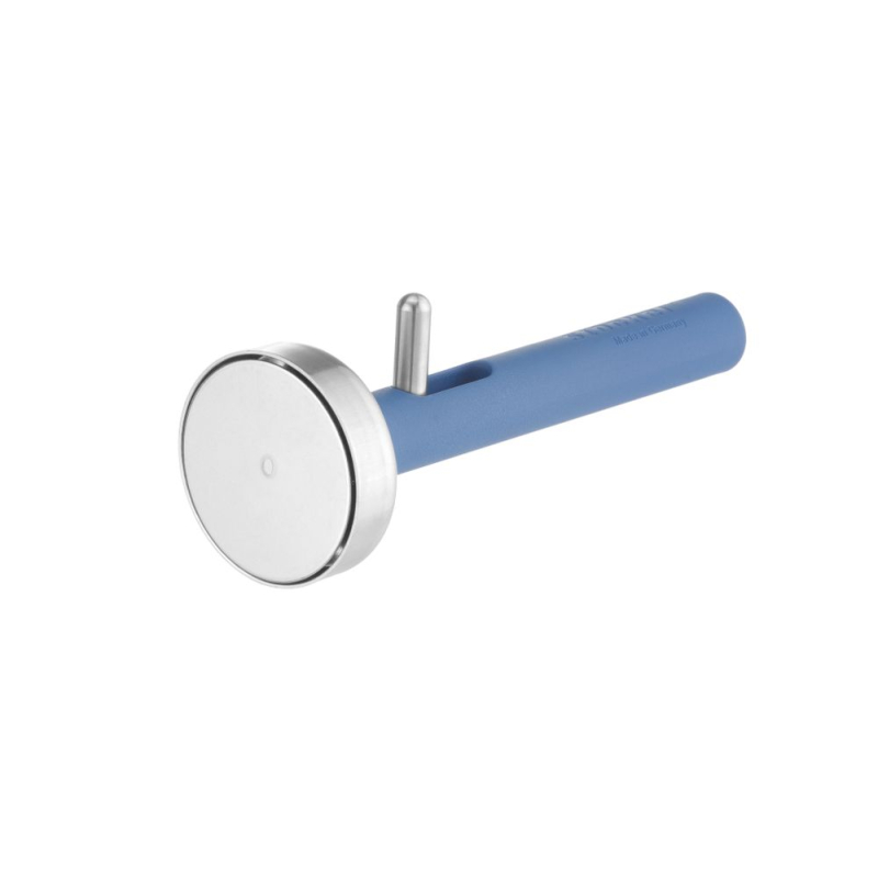 Moule &agrave; Falafel Professionnel St&ouml;ckel ⌀50x150mm, Acier Inoxydable et Nylon Bleu - Hendi