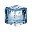 Moule &agrave; Gla&ccedil;ons Cube XL BarUp pour Whisky et Cocktails, Silicone, Bleu - Hendi