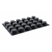 Moule &agrave; muffins rond en silicone professionnel 570x375x40mm - Hendi