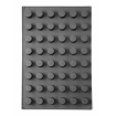 Moule en silicone anti-adh&eacute;sif MINI-MUFFIN 570x375x(H)25mm, &Oslash;3,5cm - Hendi