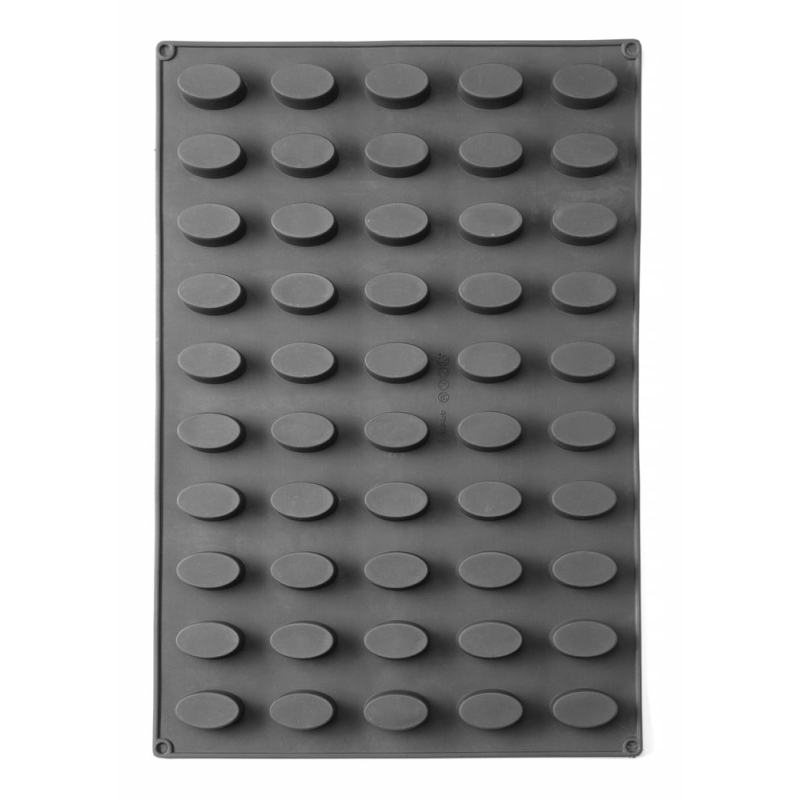 Moule en silicone OVAL, 570x375x20mm, pour 363 Monoportions Ovales - Hendi