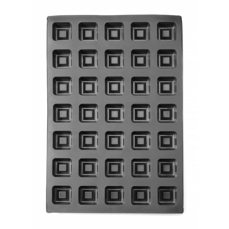 Moule Silicone Carr&eacute; Professionnel 570x375x25mm P&acirc;tisserie - Hendi