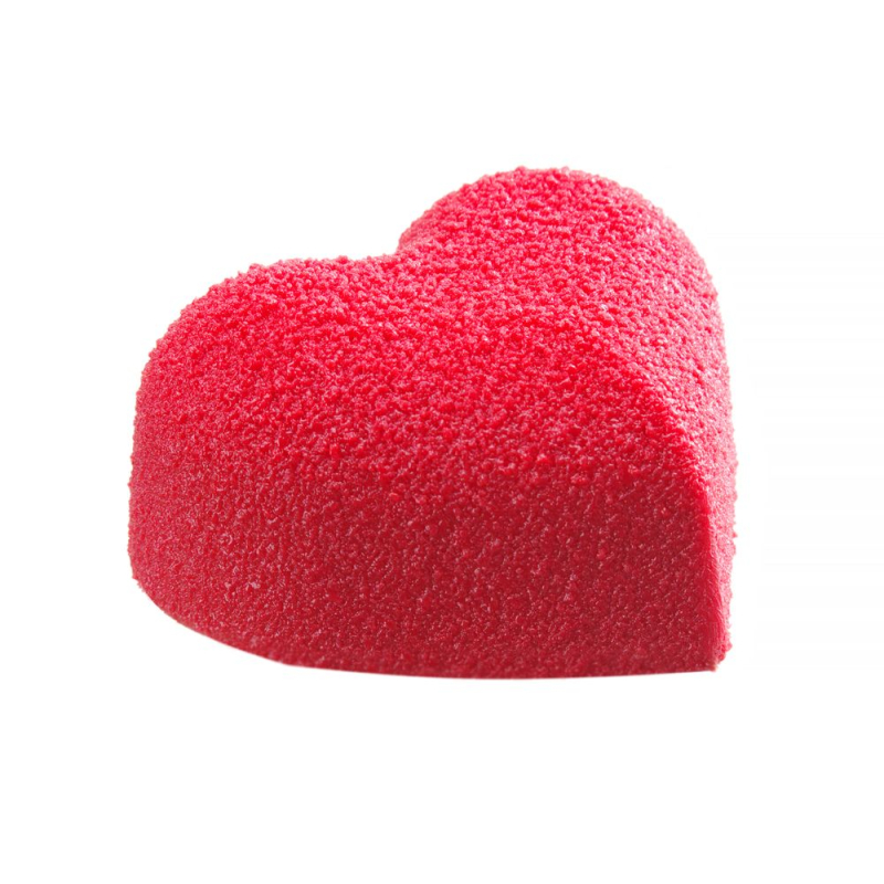 Moule Silicone C&oelig;ur Professionnel 6 Empreintes 570x375x35mm - Hendi