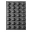 Moule Silicone Professionnel Demi-Sph&egrave;res &Oslash;7cm - 600x395x35mm - Hendi