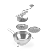 Moulin &agrave; L&eacute;gumes Professionnel Inox 18/10 pour Sauces et Velout&eacute;s, 400x215x(H)175mm - Hendi