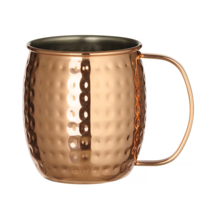 Mug Moscow Mule Cuivr&eacute; Inoxydable, BarUp, 0,5L - Hendi
