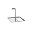 Nonnette et Poussoir Carr&eacute; HENDI Professionnel pour Dressage d'Assiettes, 63x63x55mm - Hendi