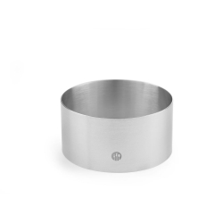 Nonnette Ronde en Inox AISI 430, &Oslash;90x45mm, compatible Lave-Vaisselle - Hendi