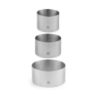 Nonnette Ronde Professionnelle Acier Inoxydable &Oslash;60x45mm - Hendi