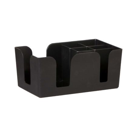 Organisateur de bar BarUp 6 compartiments pour pailles et serviettes, 240x145x105mm - Hendi