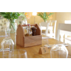 Organisateur de table en bois durable, porte-couverts 190x160x(H)200mm - Hendi