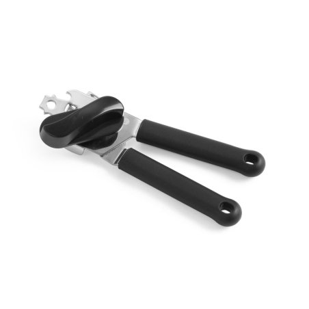 Ouvre-bo&icirc;te professionnel en acier inoxydable avec poign&eacute;e pratique, 180mm - Hendi