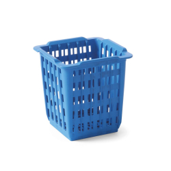 Panier &agrave; Couvert Professionnel Bleu 125x84x135mm Rangement Ustensiles Cuisine Restaurant - Hendi