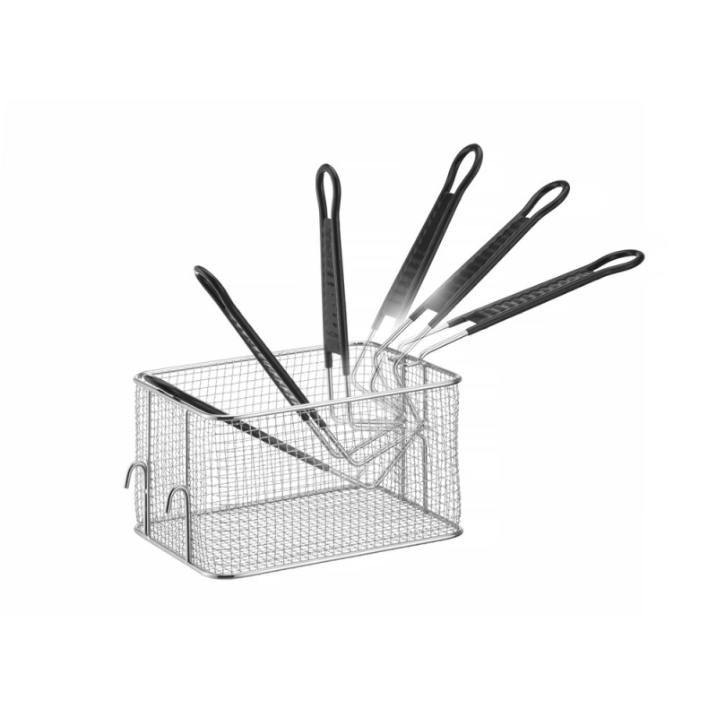 Panier &agrave; frites professionnel 4L, dimensions 208x140x(H)125mm - Hendi