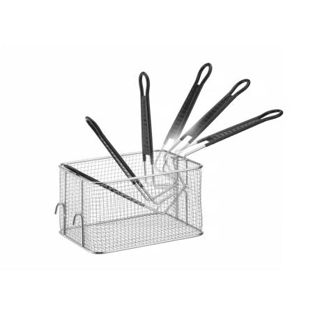 Panier &agrave; Frites Professionnel Hendi 8L, Dimensions 238x190x140mm - Hendi