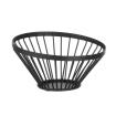 Panier &agrave; fruits oblique noir mat, &Oslash;150x(H)80mm - Hendi