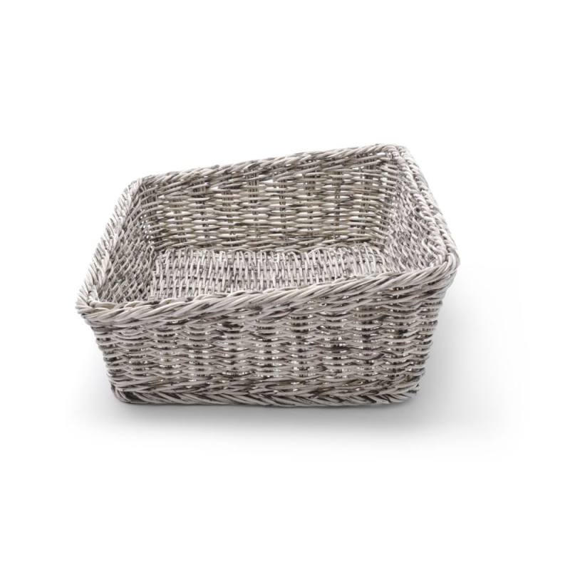 Panier de Boulangerie Inclin&eacute; Gris Clair 400x300x120mm - Hendi