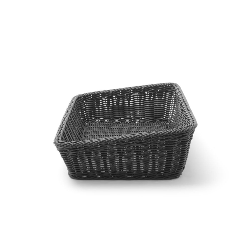 Panier de Boulangerie Inclin&eacute; Noir 400x300x120mm Professionnel - Hendi