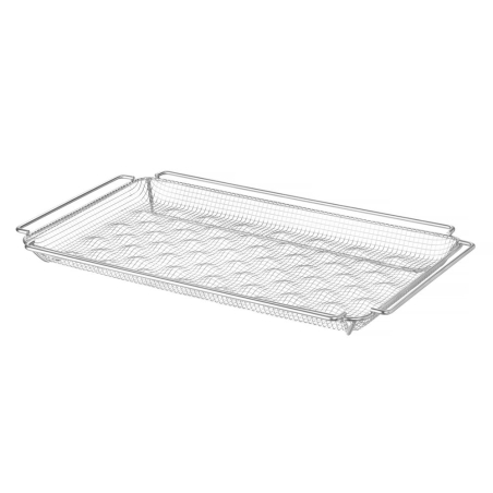 Panier de four &agrave; frites ondul&eacute;, Acier Inoxydable GN 1/1, 530x325x40mm - Hendi
