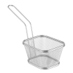 Paniers &agrave; Frites Miniatures Empilables Inox 130x115x80mm - Hendi