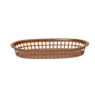 Paniers de Service Fast-Food en Polypropyl&egrave;ne Marron (Lot de 6) - Hendi