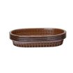Paniers de Service Fast-Food en Polypropyl&egrave;ne Marron (Lot de 6) - Hendi
