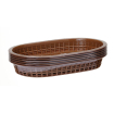 Paniers de Service Fast-Food en Polypropyl&egrave;ne Marron (Lot de 6) - Hendi