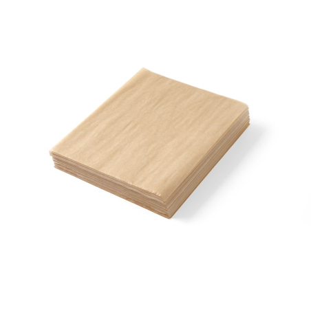 Papier ingraissable beige, 200x250mm, lot de 500 feuilles - Hendi