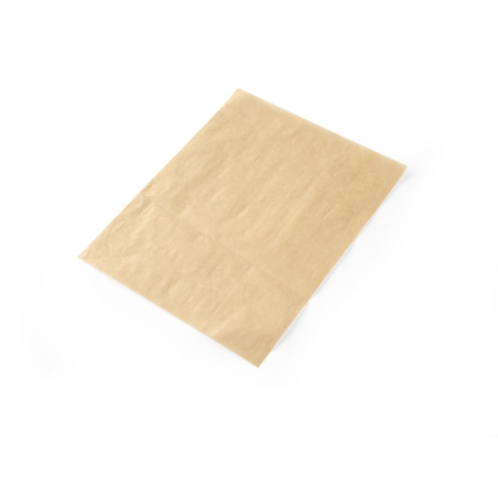 Papier ingraissable beige, 200x250mm, lot de 500 feuilles - Hendi