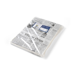 Papier ingraissable Impression Journal 250x350mm (Lot de 500) - Hendi