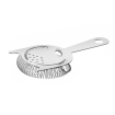Passoire Cocktail Hawthorne Professionnelle en Inox (160x75mm), Convient au Lave-Vaisselle - Hendi
