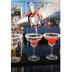 Passoire Cocktail Hawthorne Professionnelle en Inox (160x75mm), Convient au Lave-Vaisselle - Hendi
