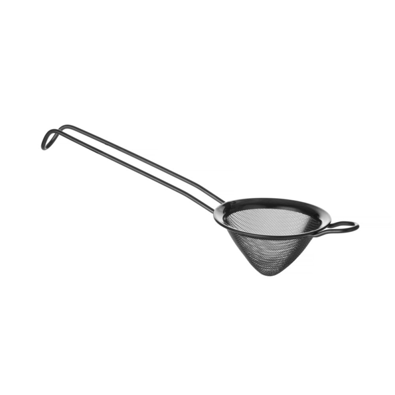Passoire de Bar Conique Noire BarUp Acier Inoxydable &Oslash;75x220mm - Hendi