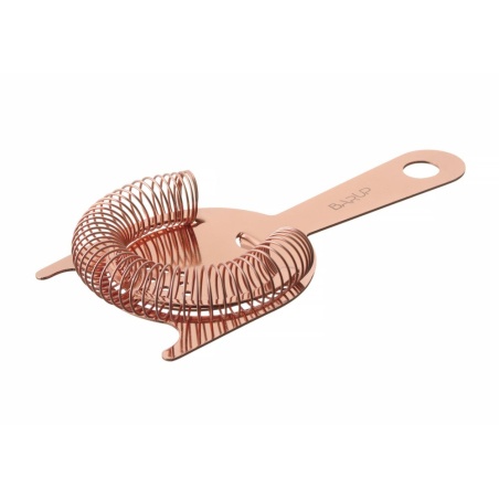 Passoire Hawthorne Cocktail en Cuivre BarUp 160x75mm - Hendi