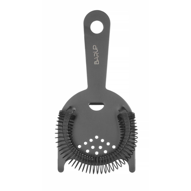 Passoire Hawthorne Cocktail Pro, BarUp, Acier Inoxydable Noir - Hendi