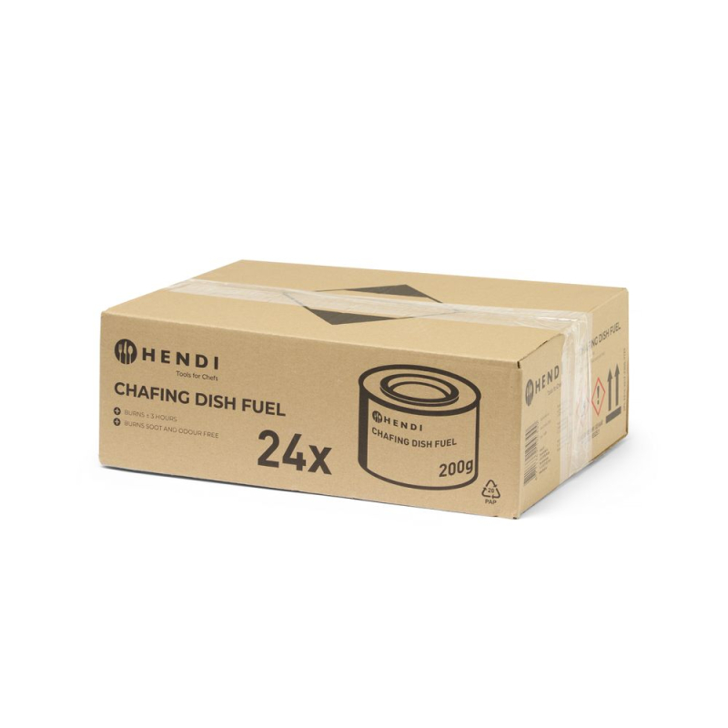 P&acirc;te Combustible Chafing Dish Longue Dur&eacute;e (&asymp; 3h) - Hendi
