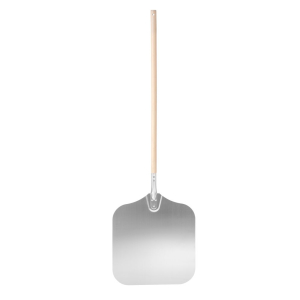 Gi.Metal Pelle à Pizza Professionnelle Bleue A-37F – Tête 36 Cm Aluminium Anodisé – Manche 150 Cm – Fabriquée En Italie